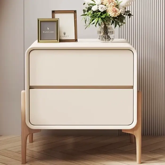 Table de nuit de rangement minimaliste pour chambre à coucher
