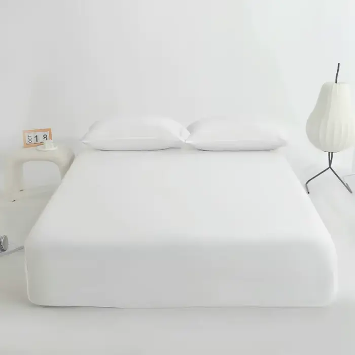 Drap-housse en Fiber de refroidissement, housse de matelas d'été au toucher frais, drap de lit élast