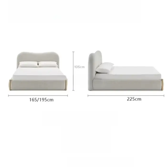 Lits de luxe pour chambre à coucher Home Princess