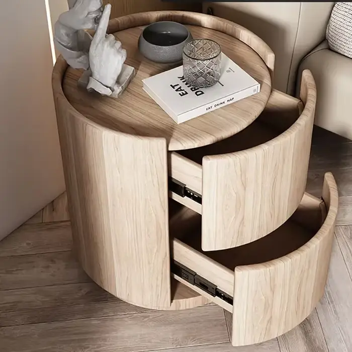 Table De nuit blanche tendance