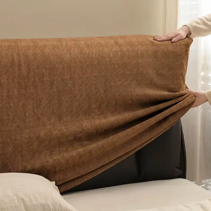 Housse de cadre de lit élastique en chenille, protège-sommier anti-rayures, anti-griffures pour chat