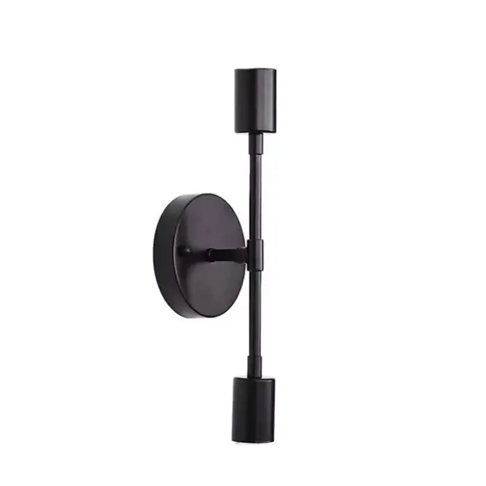 2 têtes appliques décor moderne nordique luminaires muraux couloir allée pour salon salle de bain éc