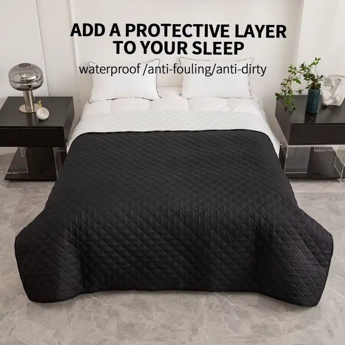 Protège-lit matelassé imperméable anti-salissures pour animaux de compagnie, couverture de canapé po
