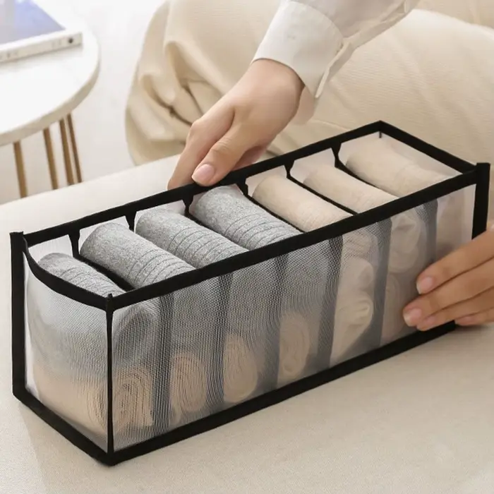 Organisateur de placard pour chaussettes