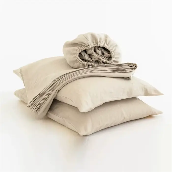Draps de lit 100% lin doux