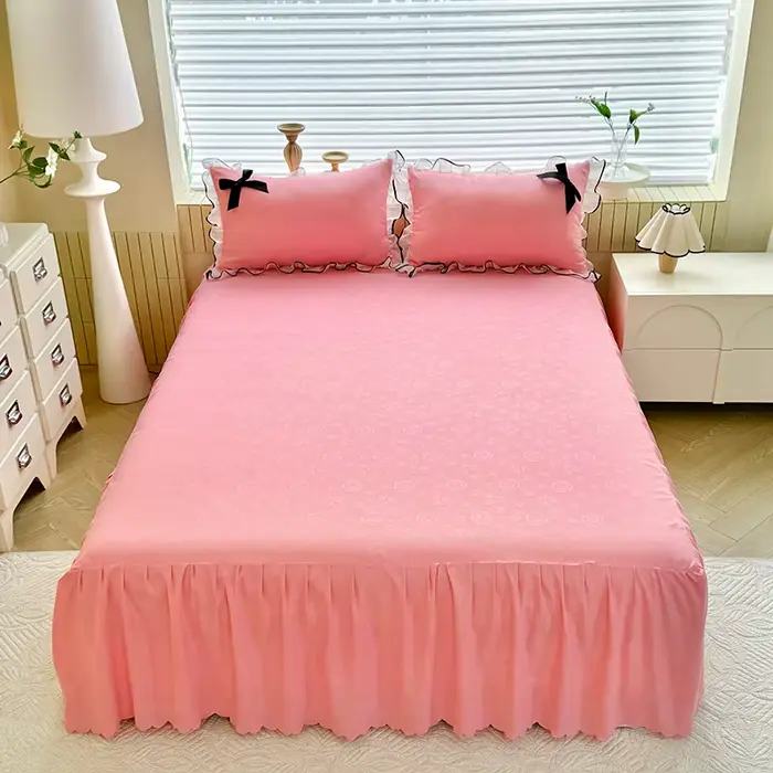 Ensemble de 3 jupes de lit Sweet Princess