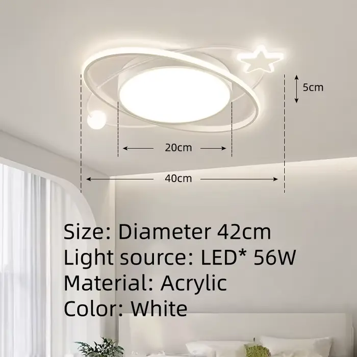 Chambre LED plafonnier pour chambre d'enfants cuisine salon lampe suspendue enfant lustre décoration