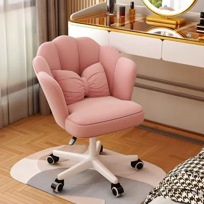 Chaise de maquillage rotative pour chambre à coucher
