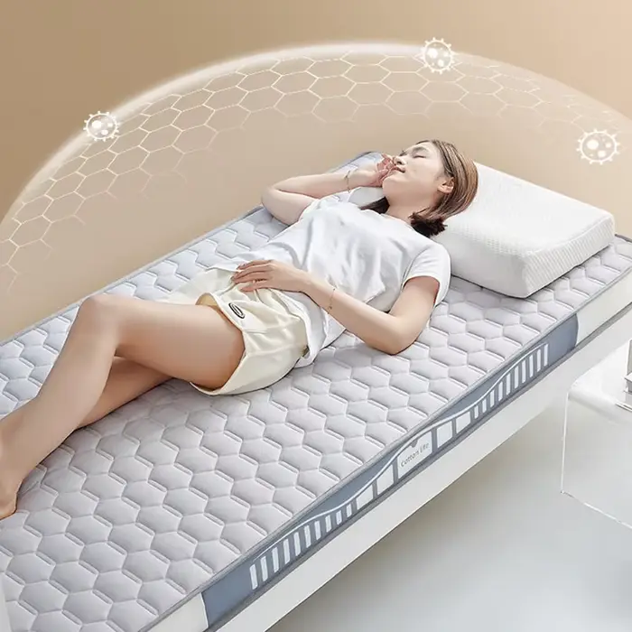 Coussin de matelas en coton à mémoire de forme en latex