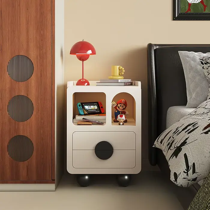 Kawaii petite Table De chevet avec tiroirs rangement moderne mignon