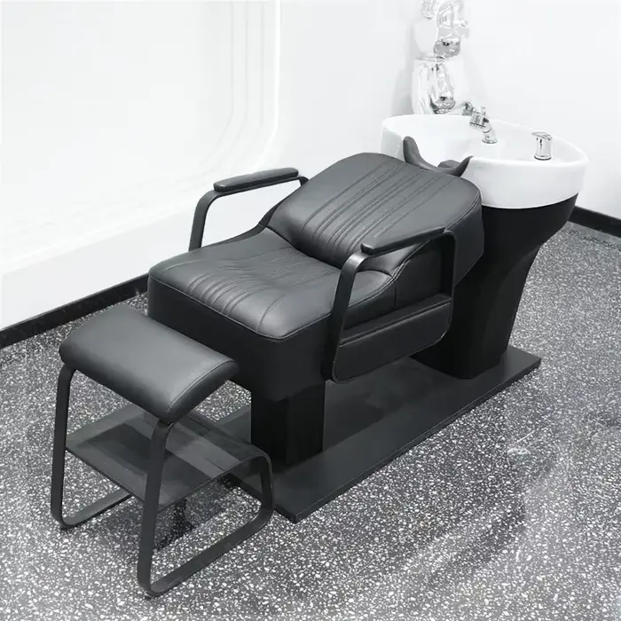 Tête nordique Simple Spa luxe confortable moderne DelicacyShampoo lit personnalisé mode Cadeira De B