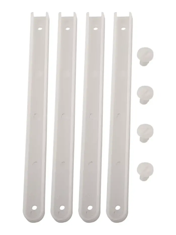 Glissières de tiroir à Rail coulissant, glissières d'armoire, comptoirs en plastique, quincaillerie 
