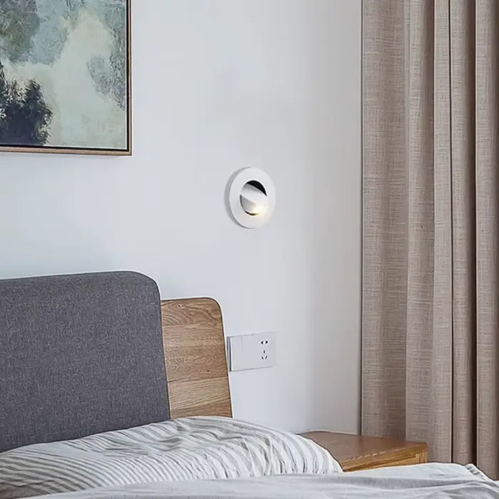 Lampe de lecture LED moderne pour chevet d'hôtel