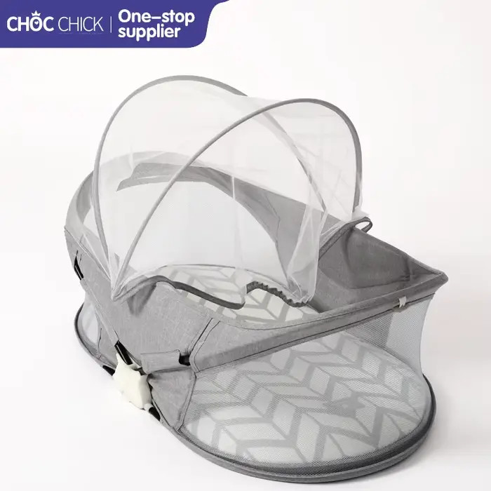 Berceau pas cher lits fleur acier Chine transportant Portable Snuggle lit chevet couffin transporter