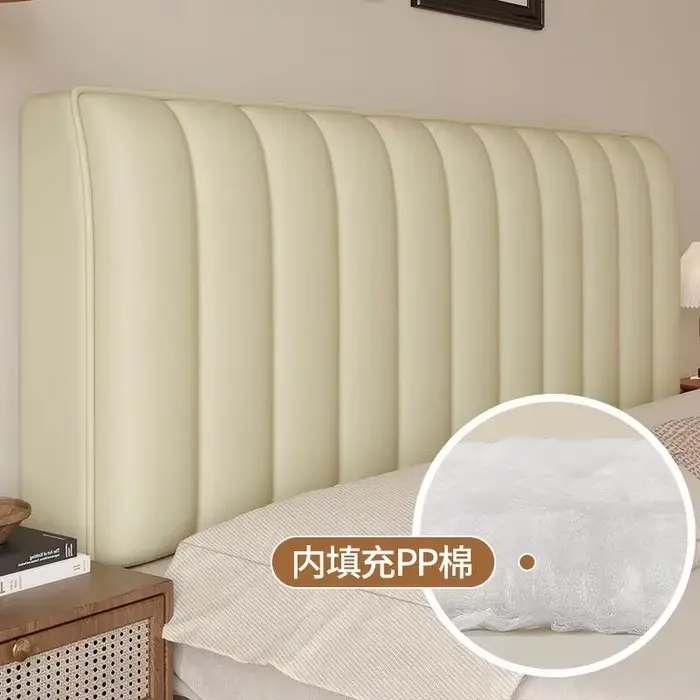 Housse de tête de lit épaisse en cuir, nouveau Style, sensation haut de gamme, confortable et Durabl