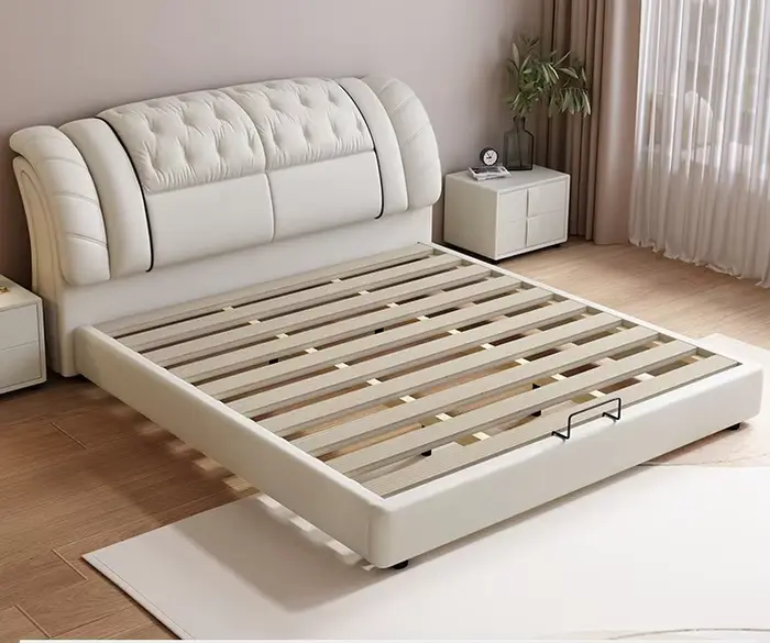 Ensemble de meubles fantaisie pour chambre à coucher, nouveau Style, Double Design, hôtel, cadre kin