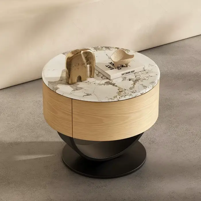 Table de chevet vintage de luxe