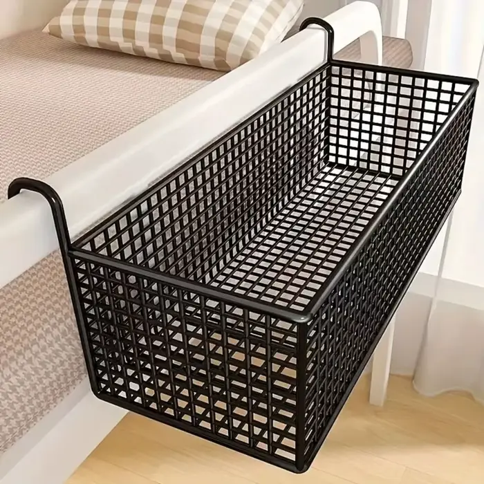 Panier de rangement de chevet en fer