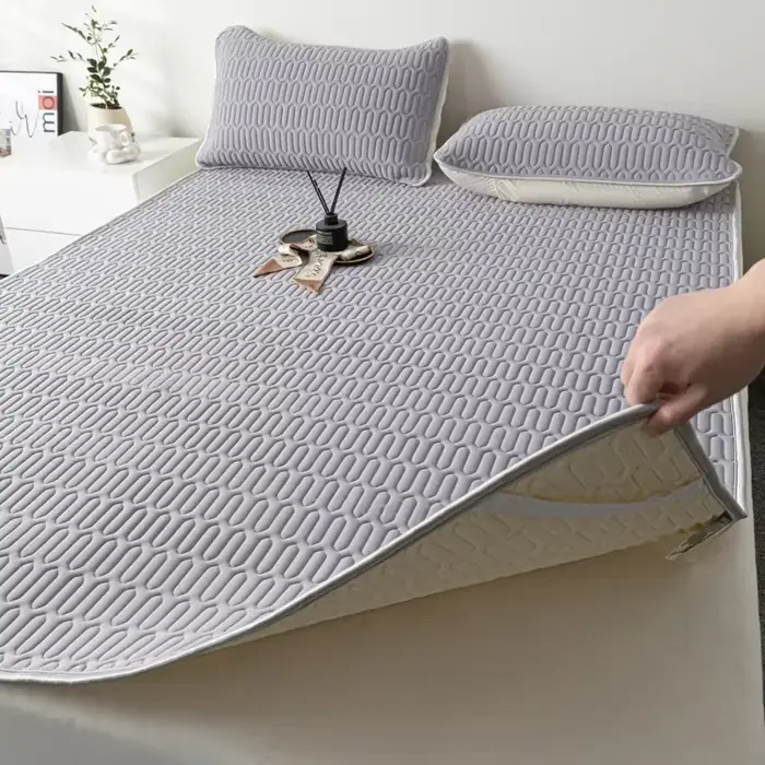 Parure de lit rafraîchissante avec taies d'oreiller