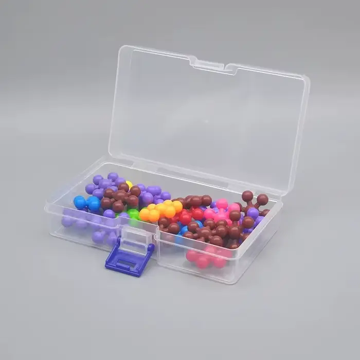 Boîtes de rangement en plastique transparentes 5/10 pour petits objets