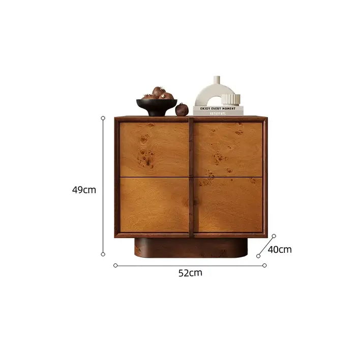 Tables de chevet modernes de luxe vintage, table de nuit classique haut de gamme pour chambre à couc