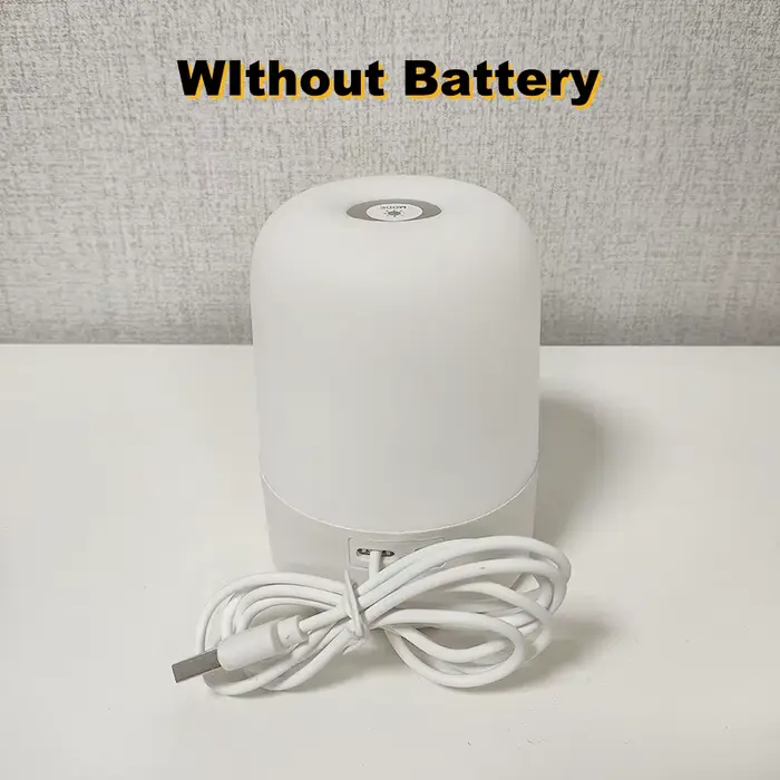 Veilleuse tactile rechargeable 3 couleurs sans fil, lampe de chevet pour chambre de bébé, veilleuse 