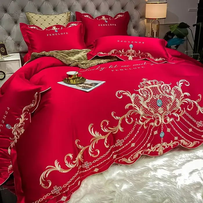 Ensemble de draps de lit de Style européen