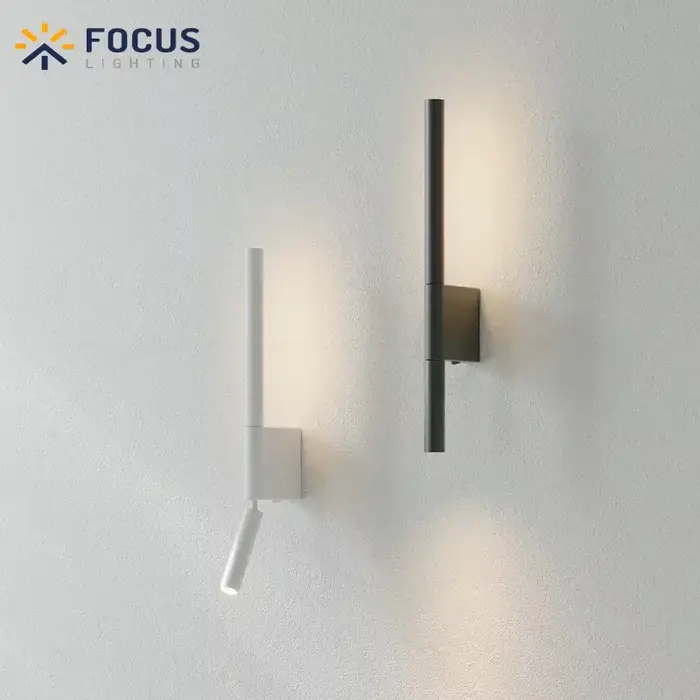 Applique de chevet rotative à 330 degrés, lampe de lecture réglable avec interrupteur, minimaliste, 