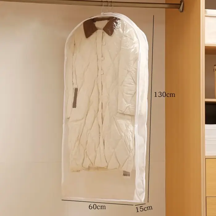 Sacs de rangement pour armoire, sacs de compression pour doudounes avec fermeture éclair, housse ant