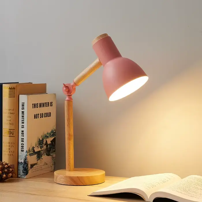 Lampe de Table nordique créative en bois