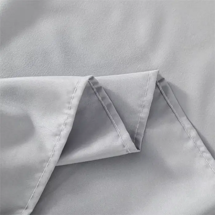 Drap de lit plat en coton lavé