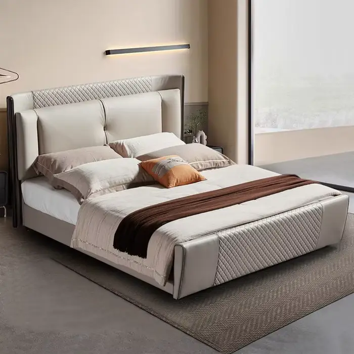 Plate-forme lit de couchage enfants cadre bébé reine lit Double moderne Massage beauté européen Simple en bois Beliche Salon meubles