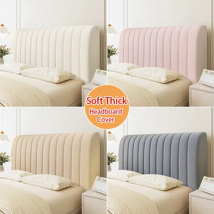 Housse de tête de lit d'hiver en tissu technique de luxe