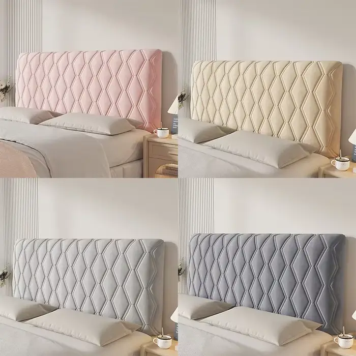 Housse de protection universelle en coton pour tête de lit