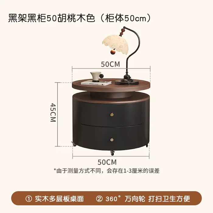 Tables de chevet tendance, esthétique italienne, table de nuit de luxe avec rangement, délicates et 