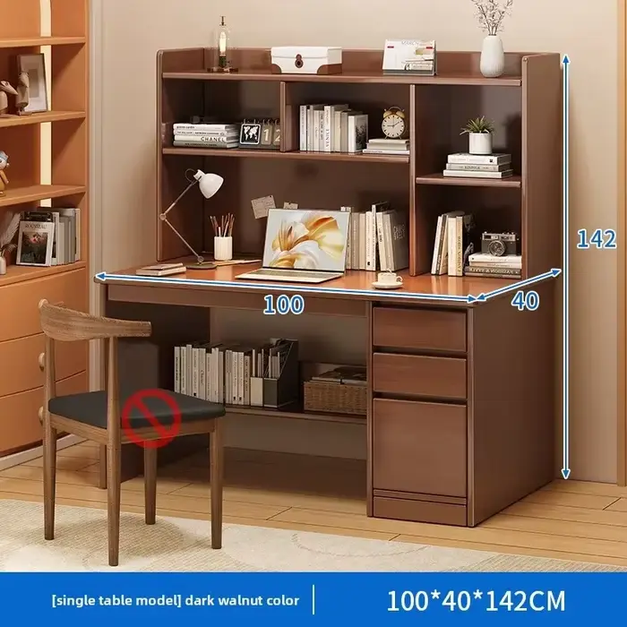 Bureau d'ordinateur moderne et simple pour la maison