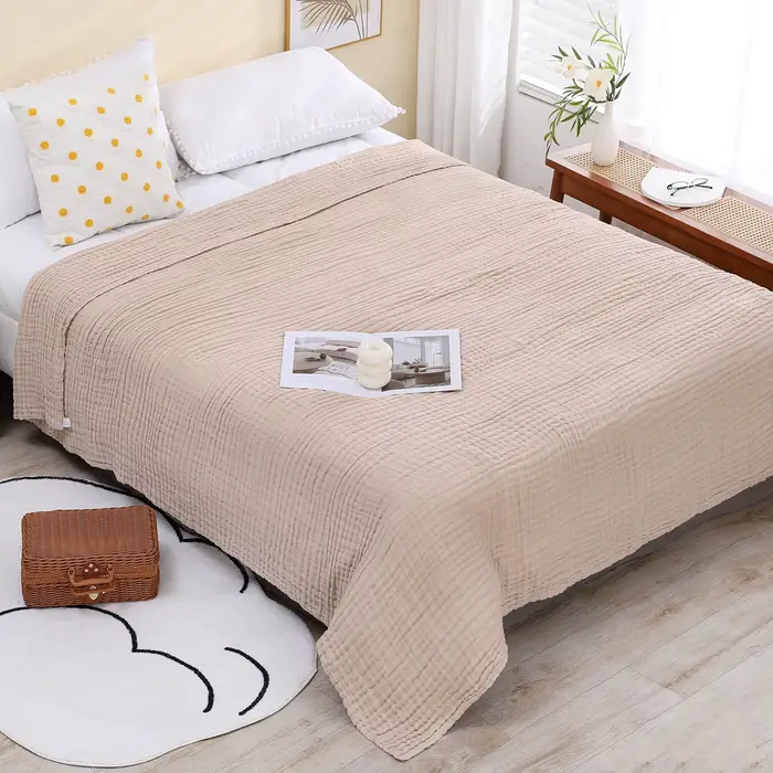 Couverture en coton mousseline 6 couches