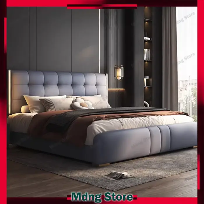Rangement Unique lits King Size esthétique européen enfant dormir maison