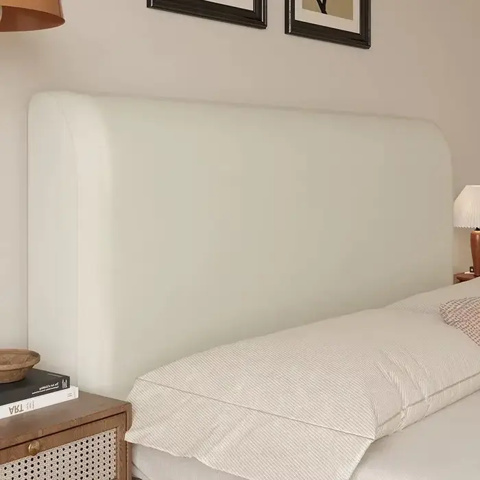 Housse de tête de lit en cuir, Triple Protection pour tête de lit, imperméable, résistante aux rayur