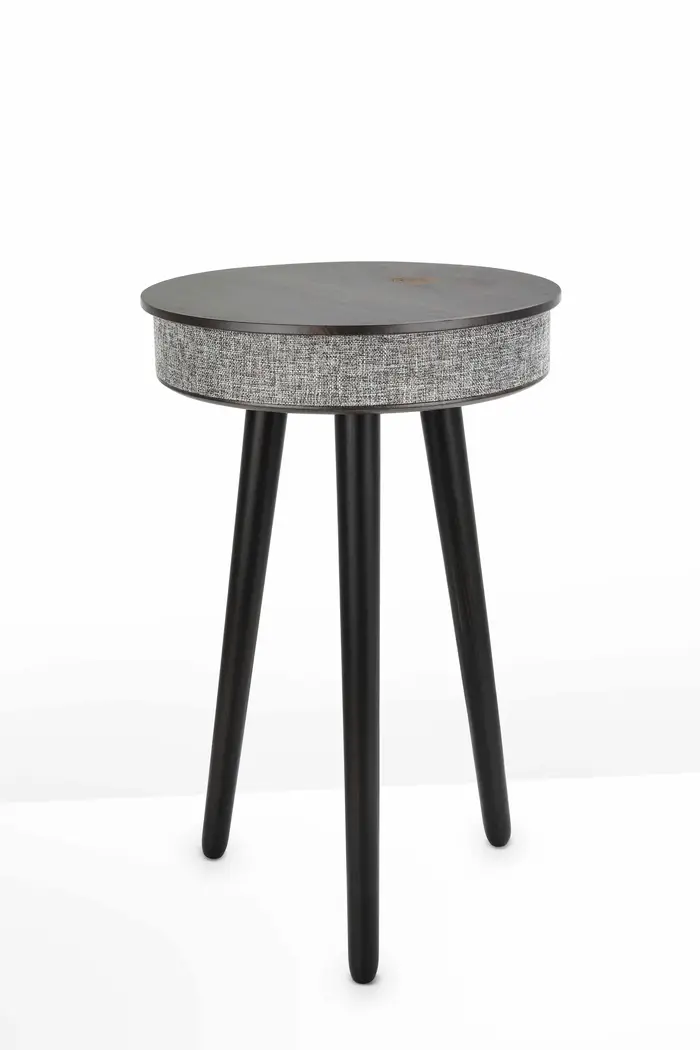 Table de chevet en bois avec 3 tiroirs