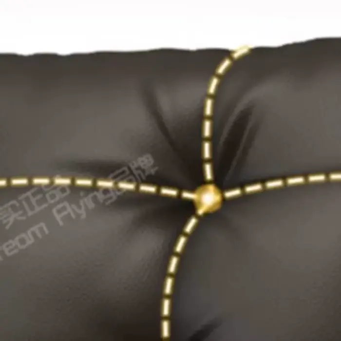 Lit King Size rembourré élégant