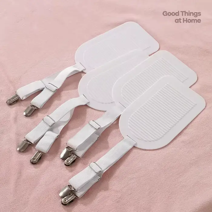 Attaches de drap de lit réglables