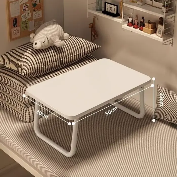 Petite table de lit pliable multifonctionnelle