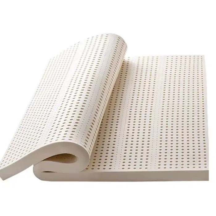 Dessus de matelas en latex pur 100% naturel, antibactérien, anti-acariens, liquide brut, valide pour