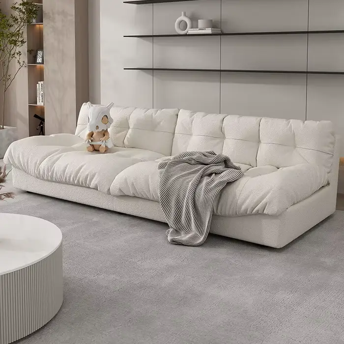 Confortable Relax salon canapés sol classique doux paresseux canapé coussin Double Woonkamer Banken meubles de maison accessoires
