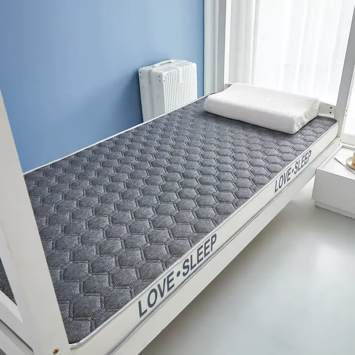 Matelas en mousse à mémoire de forme et en latex, idéal pour les étudiants en dortoir, les lits supe