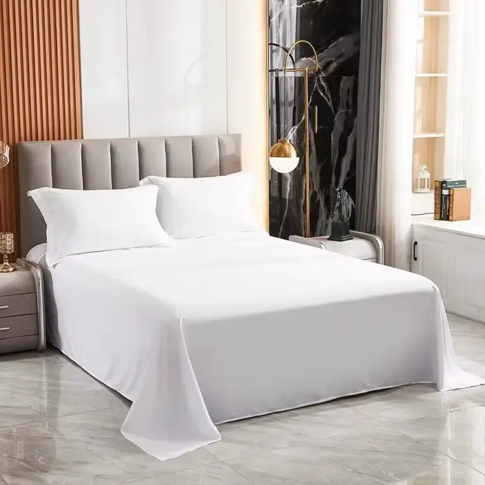 Un drap de lit simple (hors taies d'oreiller et inserts