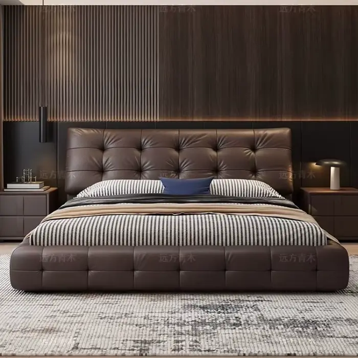 180x200 cm italien 2 personnes cadre de lit King Size Queen lits doubles