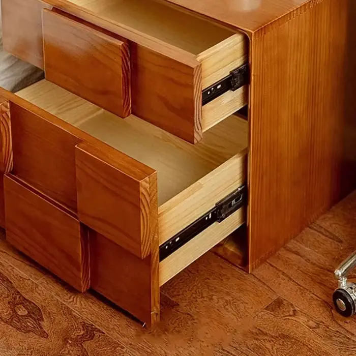 Table De chevet minimaliste italienne du milieu du siècle rétro élégant classique