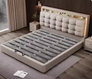 Tiroir fantaisie lit nordique rangement esthétique salon lit Double tables de nuit dormir Muebles Pa